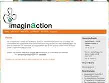 Tablet Screenshot of imaginaction.org